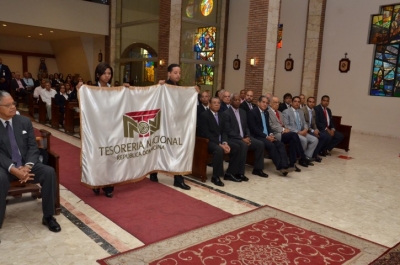 Tesorería Nacional celebra con una misa el 85 aniversario de su fundación.