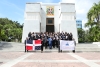 Tesorería Nacional deposita ofrenda floral por el 181 aniversario de la Independencia Dominicana en las festividades del Mes de la Patria